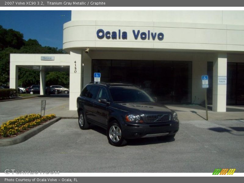 Titanium Gray Metallic / Graphite 2007 Volvo XC90 3.2