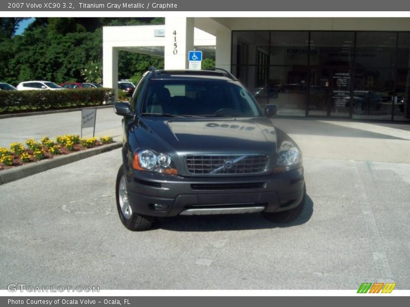 Titanium Gray Metallic / Graphite 2007 Volvo XC90 3.2
