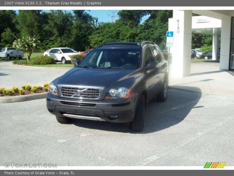 Titanium Gray Metallic / Graphite 2007 Volvo XC90 3.2