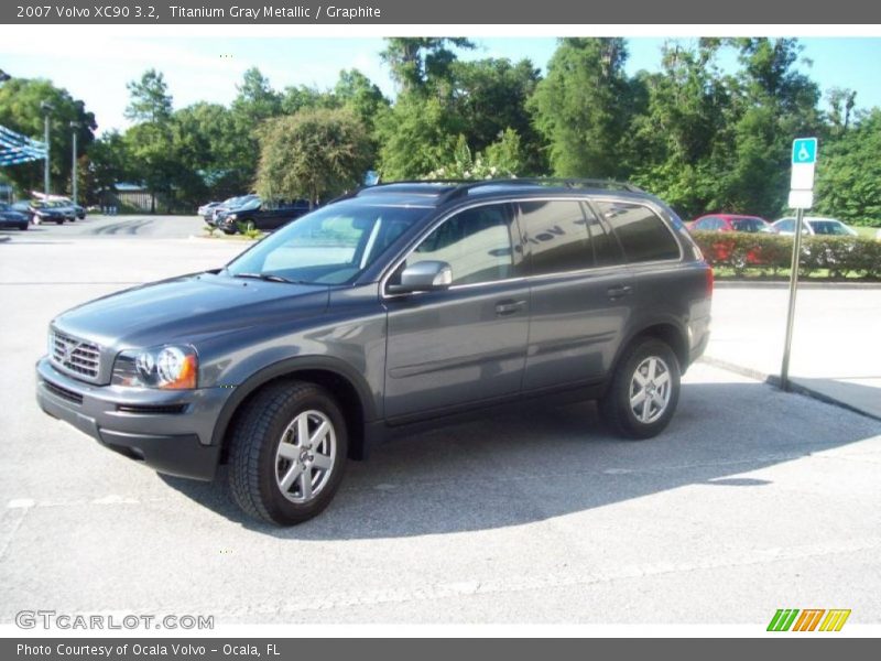 Titanium Gray Metallic / Graphite 2007 Volvo XC90 3.2