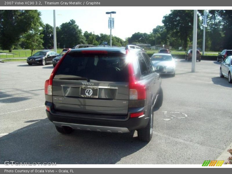 Titanium Gray Metallic / Graphite 2007 Volvo XC90 3.2