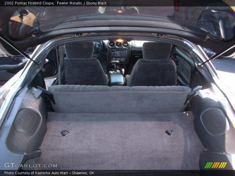 Pewter Metallic / Ebony Black 2002 Pontiac Firebird Coupe