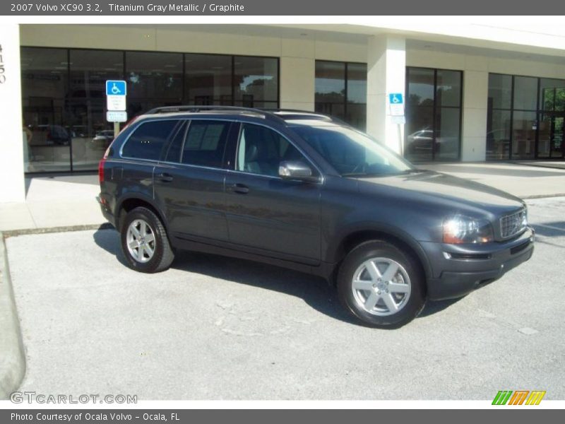Titanium Gray Metallic / Graphite 2007 Volvo XC90 3.2