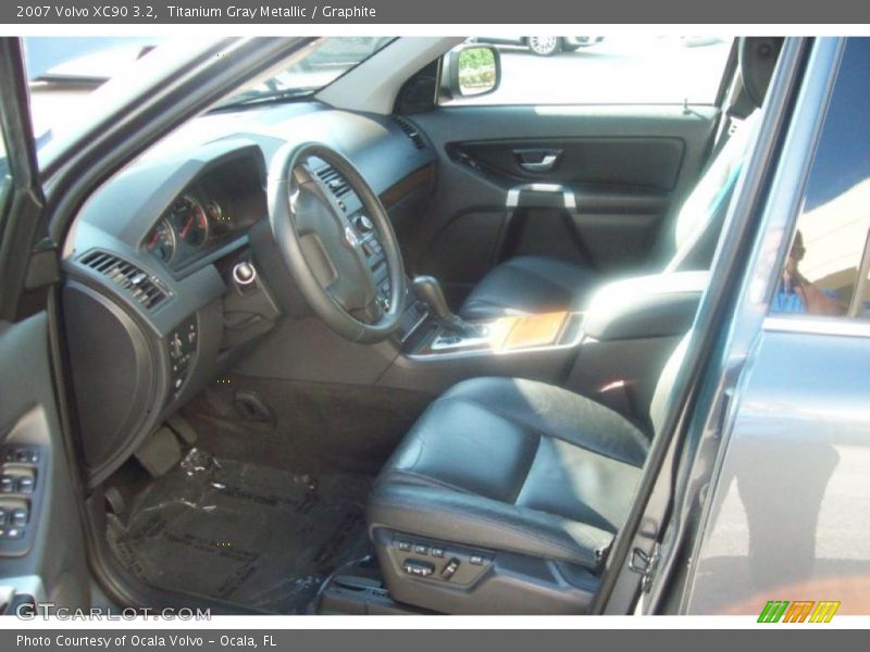 Titanium Gray Metallic / Graphite 2007 Volvo XC90 3.2