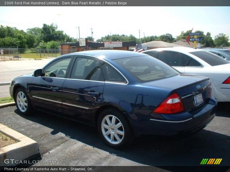Dark Blue Pearl Metallic / Pebble Beige 2006 Ford Five Hundred Limited