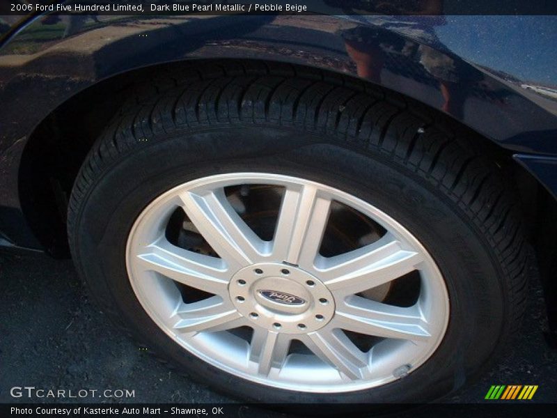 Dark Blue Pearl Metallic / Pebble Beige 2006 Ford Five Hundred Limited