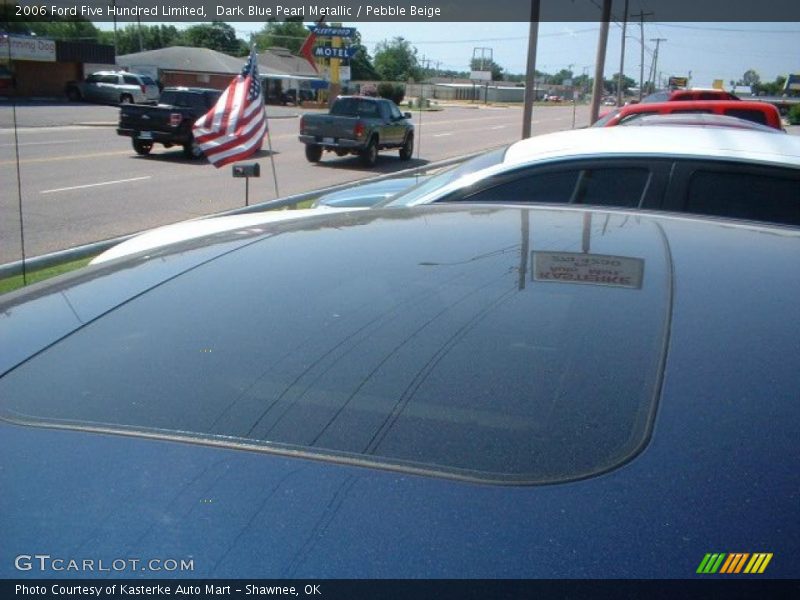 Dark Blue Pearl Metallic / Pebble Beige 2006 Ford Five Hundred Limited