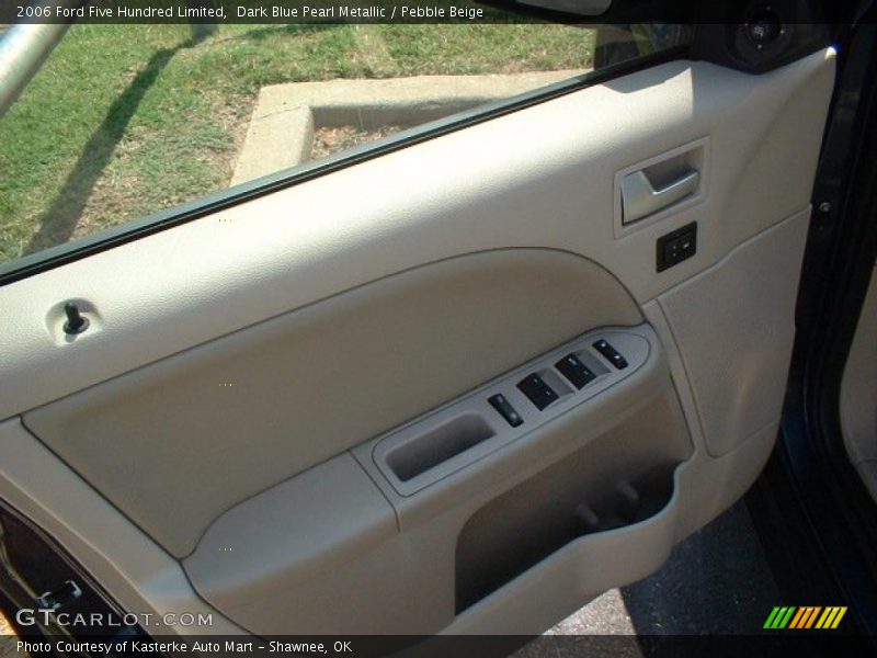 Dark Blue Pearl Metallic / Pebble Beige 2006 Ford Five Hundred Limited