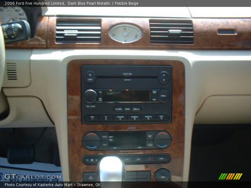 Dark Blue Pearl Metallic / Pebble Beige 2006 Ford Five Hundred Limited