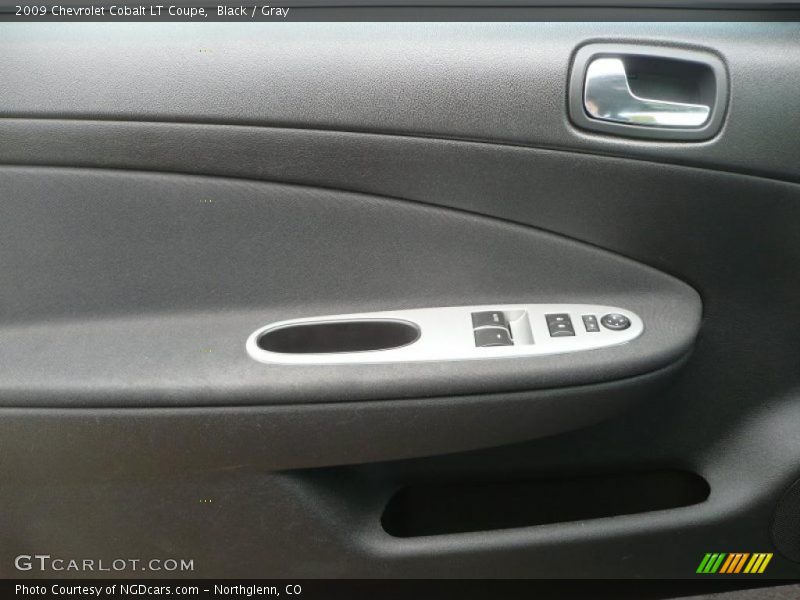 Black / Gray 2009 Chevrolet Cobalt LT Coupe
