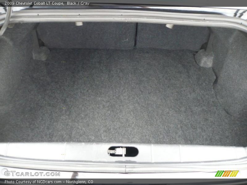 Black / Gray 2009 Chevrolet Cobalt LT Coupe