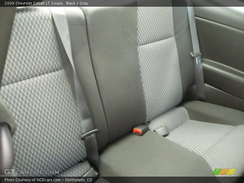 Black / Gray 2009 Chevrolet Cobalt LT Coupe