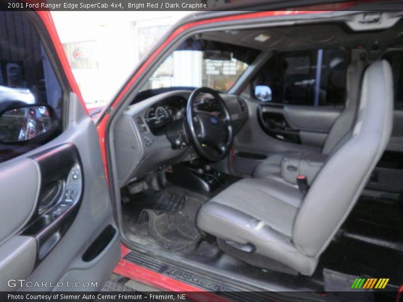 Bright Red / Dark Graphite 2001 Ford Ranger Edge SuperCab 4x4