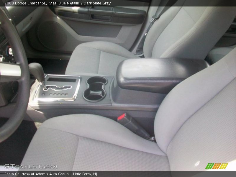 Steel Blue Metallic / Dark Slate Gray 2008 Dodge Charger SE