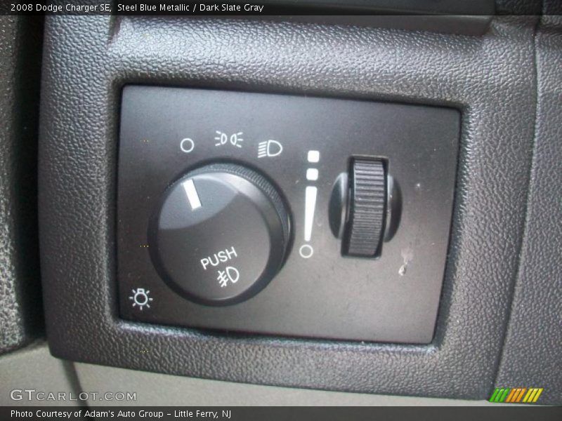 Steel Blue Metallic / Dark Slate Gray 2008 Dodge Charger SE