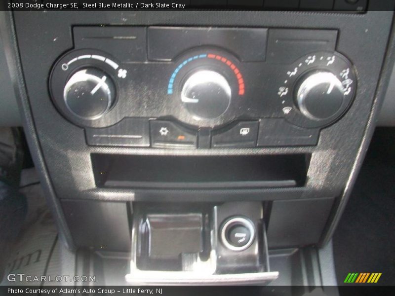 Steel Blue Metallic / Dark Slate Gray 2008 Dodge Charger SE