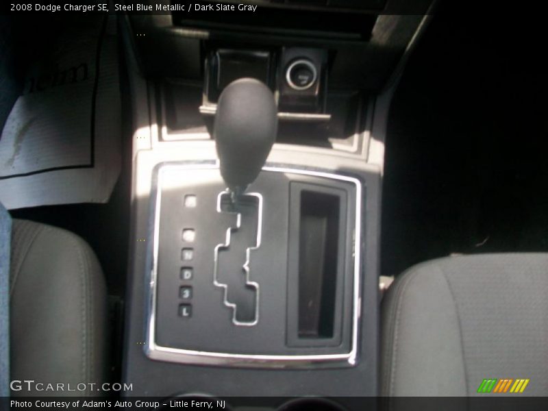 Steel Blue Metallic / Dark Slate Gray 2008 Dodge Charger SE