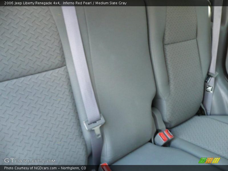 Inferno Red Pearl / Medium Slate Gray 2006 Jeep Liberty Renegade 4x4