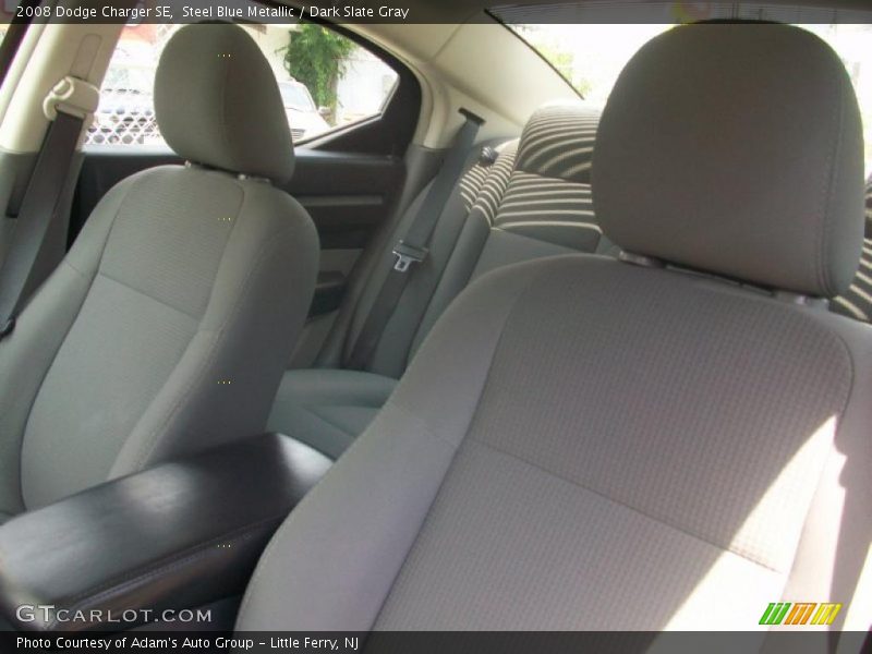 Steel Blue Metallic / Dark Slate Gray 2008 Dodge Charger SE