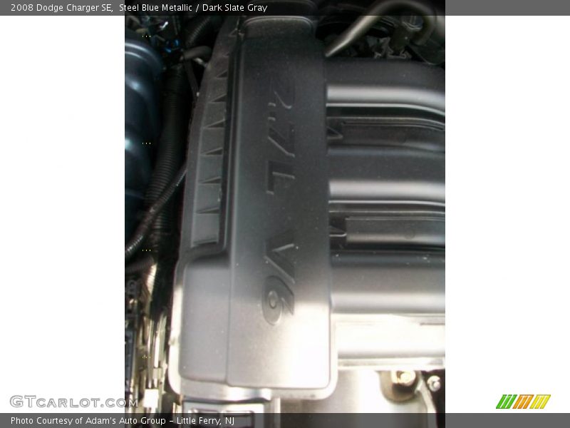Steel Blue Metallic / Dark Slate Gray 2008 Dodge Charger SE