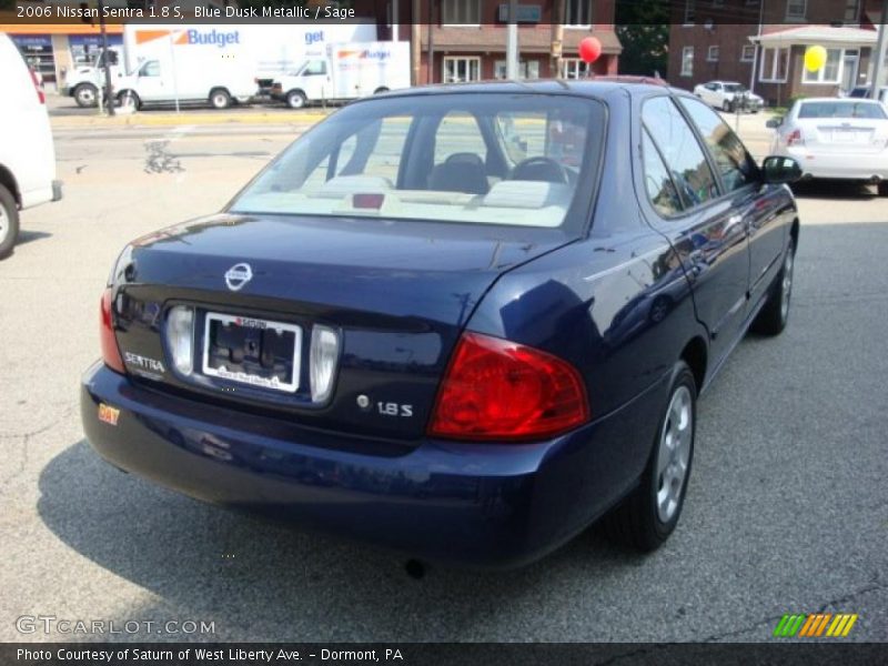 Blue Dusk Metallic / Sage 2006 Nissan Sentra 1.8 S