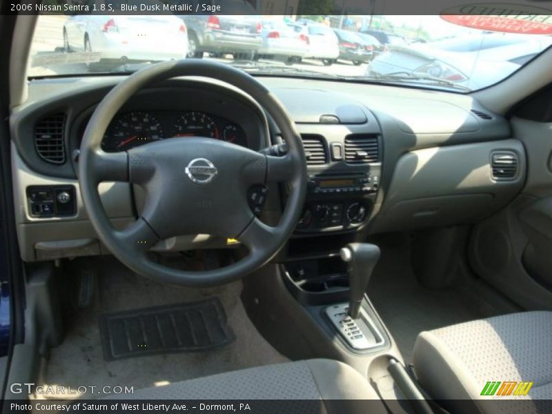 Blue Dusk Metallic / Sage 2006 Nissan Sentra 1.8 S