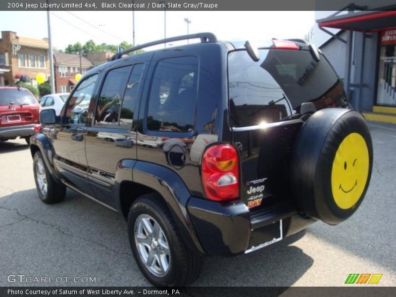 Black Clearcoat / Dark Slate Gray/Taupe 2004 Jeep Liberty Limited 4x4