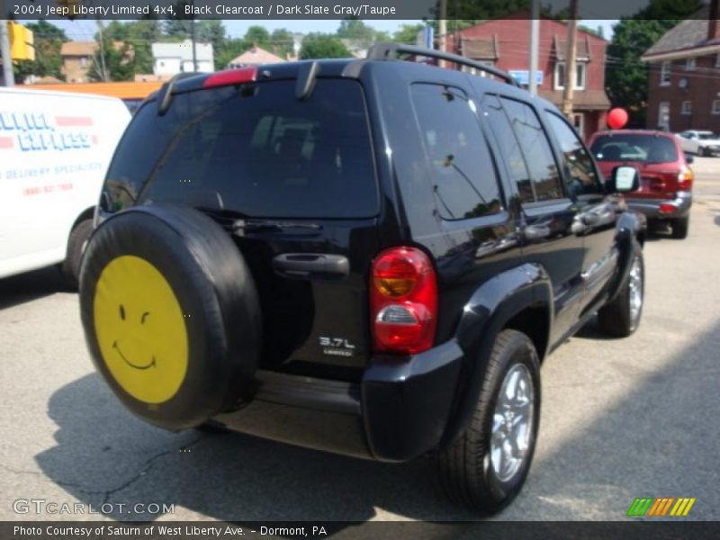 Black Clearcoat / Dark Slate Gray/Taupe 2004 Jeep Liberty Limited 4x4