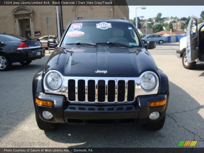 Black Clearcoat / Dark Slate Gray/Taupe 2004 Jeep Liberty Limited 4x4