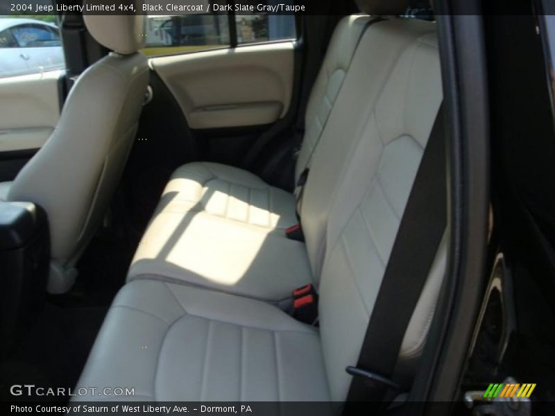 Black Clearcoat / Dark Slate Gray/Taupe 2004 Jeep Liberty Limited 4x4