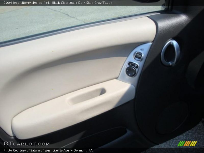 Black Clearcoat / Dark Slate Gray/Taupe 2004 Jeep Liberty Limited 4x4