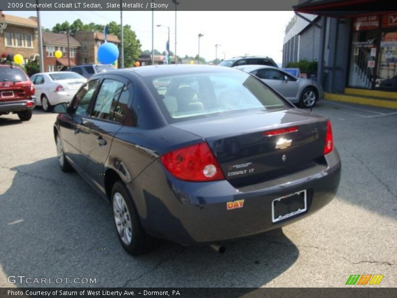 Slate Metallic / Ebony 2009 Chevrolet Cobalt LT Sedan