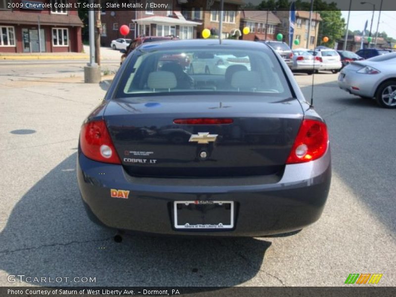 Slate Metallic / Ebony 2009 Chevrolet Cobalt LT Sedan