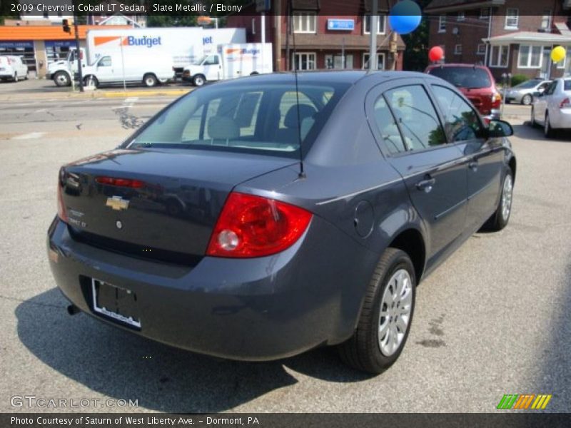 Slate Metallic / Ebony 2009 Chevrolet Cobalt LT Sedan