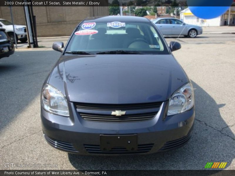 Slate Metallic / Ebony 2009 Chevrolet Cobalt LT Sedan