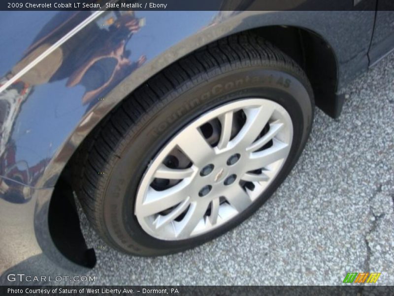 Slate Metallic / Ebony 2009 Chevrolet Cobalt LT Sedan