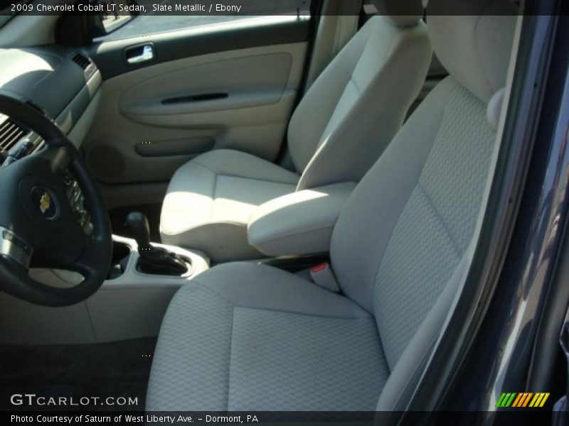 Slate Metallic / Ebony 2009 Chevrolet Cobalt LT Sedan