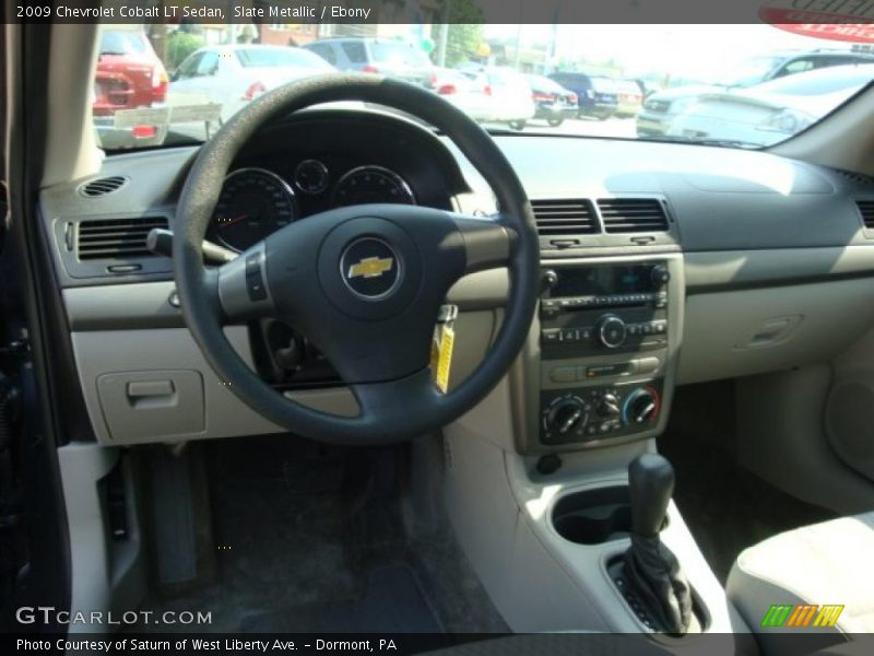 Slate Metallic / Ebony 2009 Chevrolet Cobalt LT Sedan