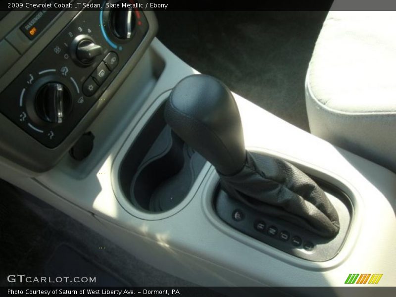Slate Metallic / Ebony 2009 Chevrolet Cobalt LT Sedan