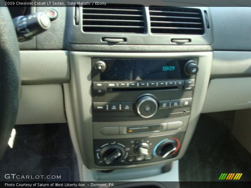 Slate Metallic / Ebony 2009 Chevrolet Cobalt LT Sedan