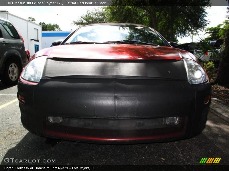 Patriot Red Pearl / Black 2001 Mitsubishi Eclipse Spyder GT