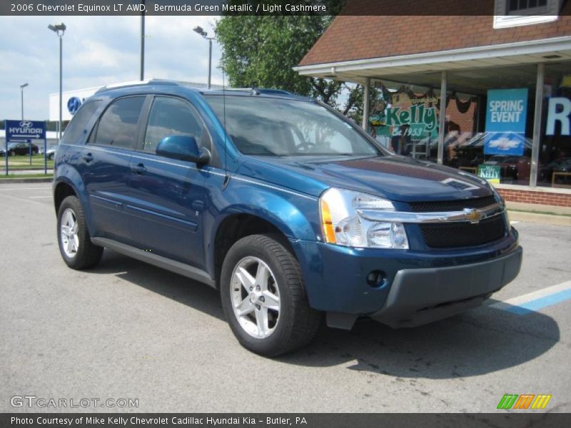 Bermuda Green Metallic / Light Cashmere 2006 Chevrolet Equinox LT AWD