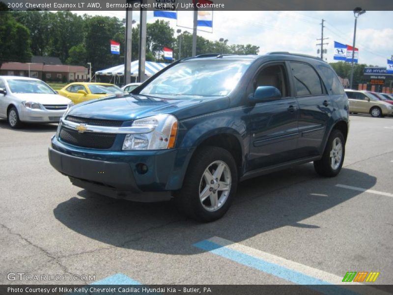 Bermuda Green Metallic / Light Cashmere 2006 Chevrolet Equinox LT AWD