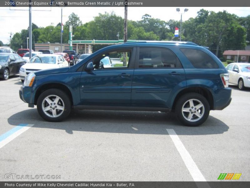 Bermuda Green Metallic / Light Cashmere 2006 Chevrolet Equinox LT AWD