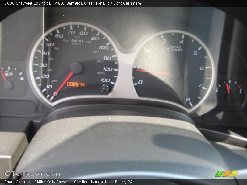 Bermuda Green Metallic / Light Cashmere 2006 Chevrolet Equinox LT AWD