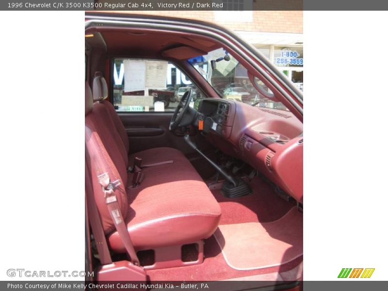 Victory Red / Dark Red 1996 Chevrolet C/K 3500 K3500 Regular Cab 4x4