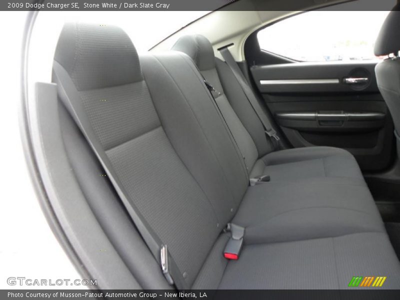 Stone White / Dark Slate Gray 2009 Dodge Charger SE