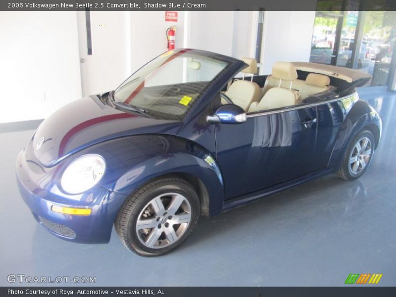 Shadow Blue / Cream 2006 Volkswagen New Beetle 2.5 Convertible