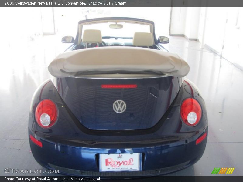 Shadow Blue / Cream 2006 Volkswagen New Beetle 2.5 Convertible