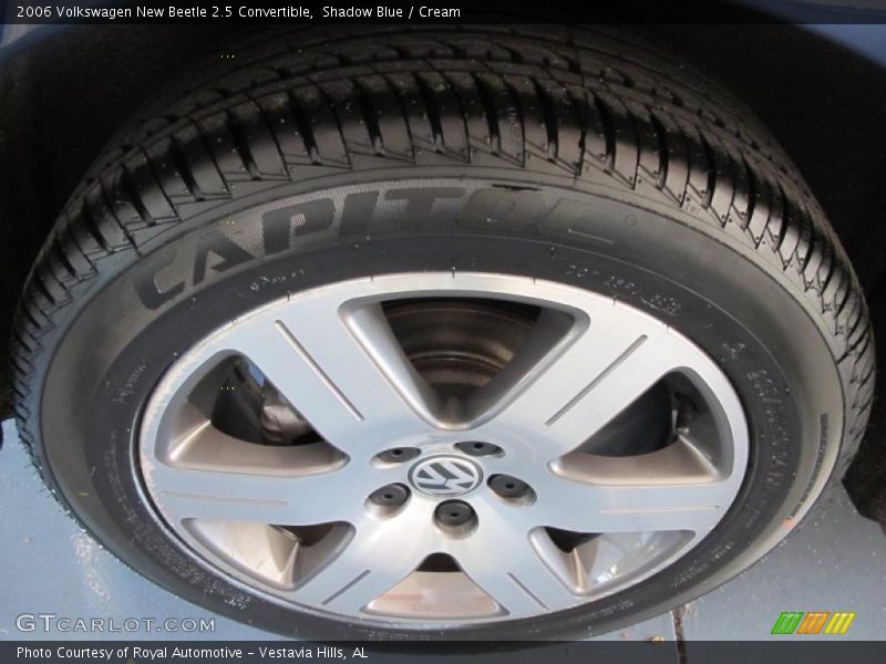 Shadow Blue / Cream 2006 Volkswagen New Beetle 2.5 Convertible